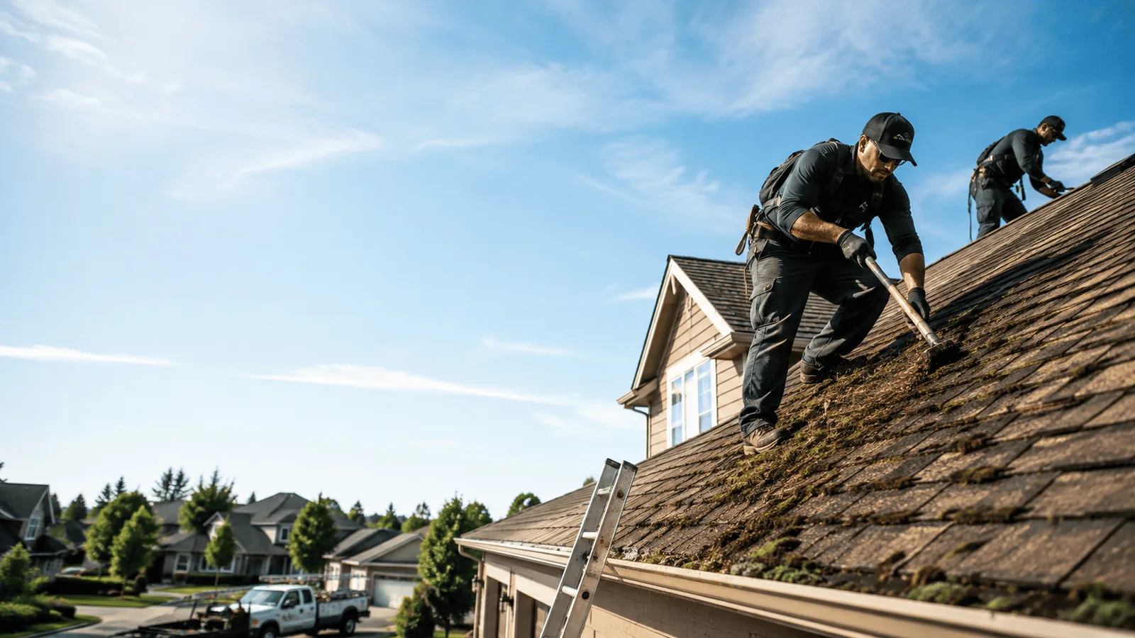 Roof Moss Removal in Webster, SD near me